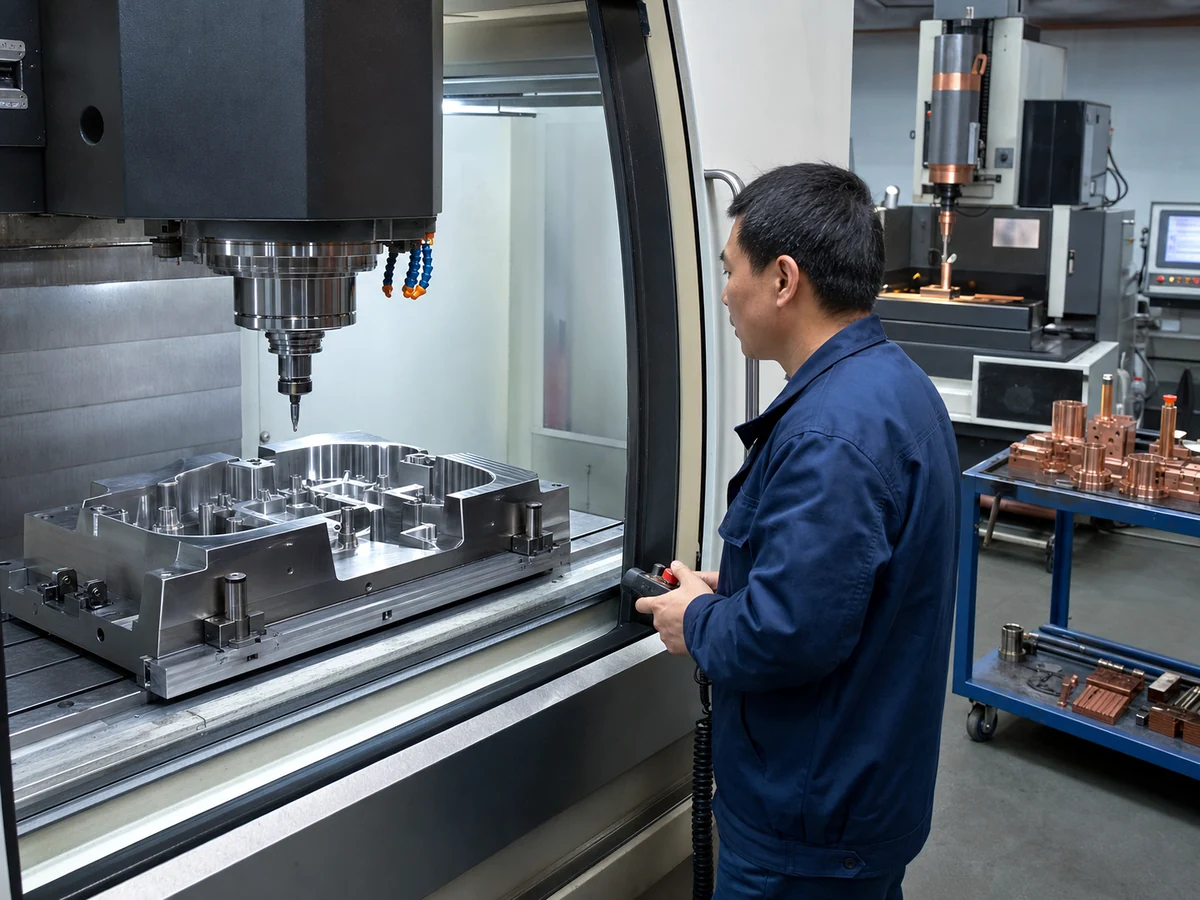 EDM machining